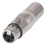 Adaptador Neutrik Xlr 3p Hembra A Xlr 5p Macho Na3f5m