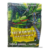 Micas Dragon Shield Japanese Size Apple Green Matte Yugioh 