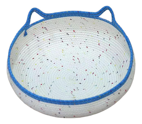 Cesta Tejida De Cuerda De Algodón, Rascador Para Gatos, L