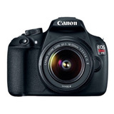 Canon Eos Rebel T5 Dslr Color  Negro