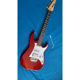 Guitarra Ibanez Roja (amplificador, Funda, Correa, Extra)