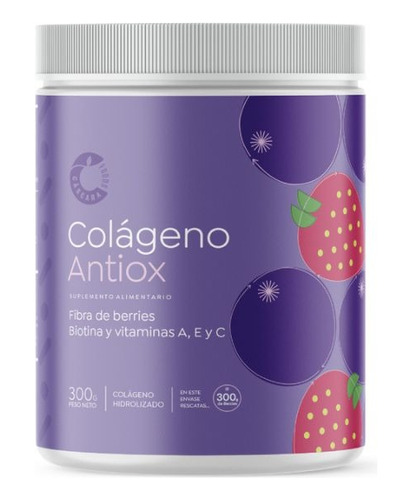 Colageno Antiox 300 Gr Cascara Foods - Aldea Nativa