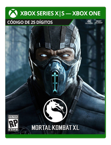 Mortal Kombat Xl Xbox One - Código De 25 Dígitos