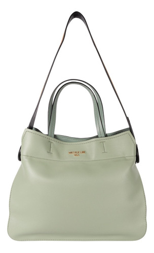 Bolsa Satchel Nicole Lee Lisa Ss22 Color Sage