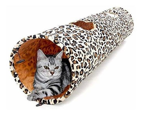 Juguete Gato - Pawz - Túnel Plegable Para Perros, Gatos, Con
