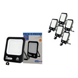 Reflector Led Exterior 200w Sensor Movimiento Ip65 5 Piezas