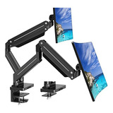 Mount Pro Soporte De Monitor Dual Para 2 Pantallas De Comput