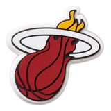 Jibbitz Nba Miami Heat Logo Unico - Tamanho Un