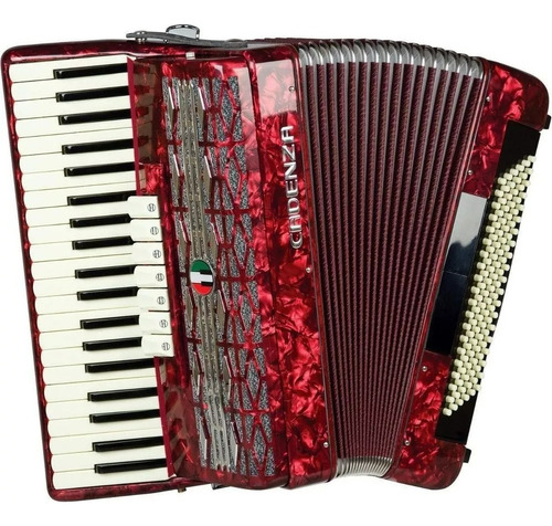 Acordeon Cadenza Cd 120 Rd Baixos