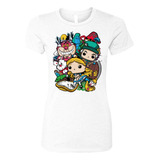 Camiseta Alicia Pais Maravillas Femenina Serie White Dama