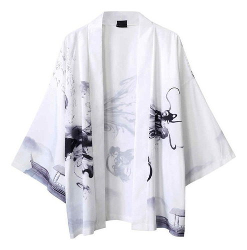 Capa Kimono Con Mangas Cinco Puntos Para Hombres Y Mujeres