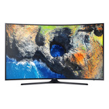 Smart Tv Samsung Led Curvo 4k 55  Pantalla Rota