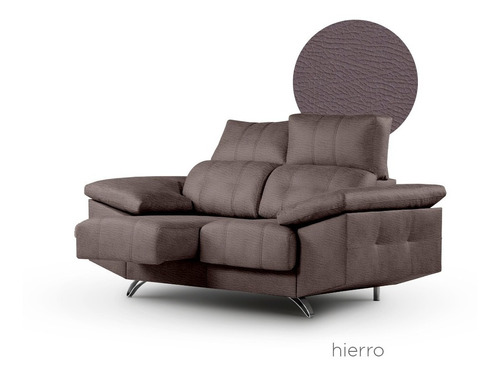 Sillón Sofa Cama 3 Cuerpos Chenille Ecocuero - Valencia