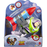 Boneco Buzz Lightyear C/som Foguete Toy Story - Mattel Hww56