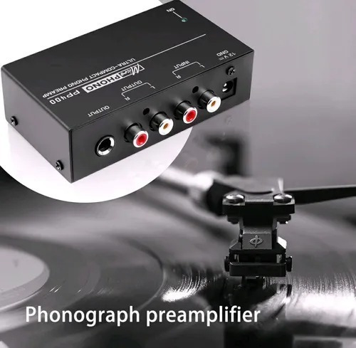 Pré Amplificador Phono Pp400 Semi-novo