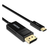 Cable Usb Tipo-c A Dp De 1.8m Color Negro