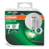 Kit 2 Lamparas H7 Osram Ultra Life 55w 12v 3200k Px26d