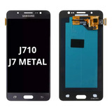 Tela Frontal Touch Display Compatível J7 2016 J710 Preta