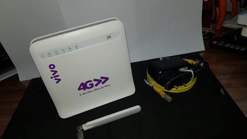 Vivo Box Modem Roteador 3g E 4g Zte Mf253 Chip Desbl