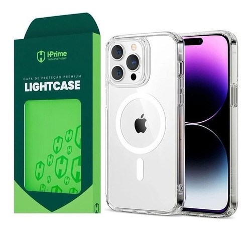 Capinha Case Hprime Lightcase Magnética P/ iPhone 13 Pro Max