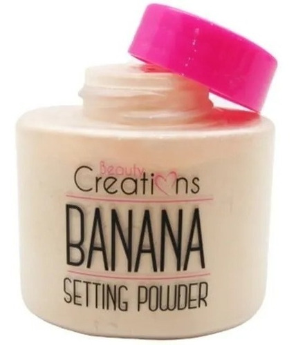 Polvo Fijador De Banana Setting Powder Beauty Creations