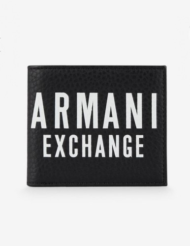 Billetera Armani Exchange Printed Logo
