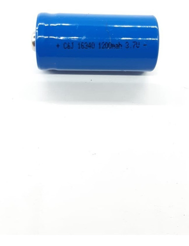 Pila Bateria 16340 3.7v 1200mah Litio Recargable