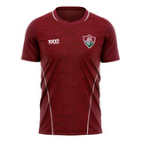 Camiseta Braziline Arctic Fluminense Masculino - Vinho