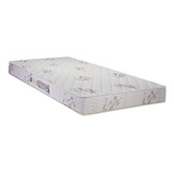 Colchão Solteiro Espuma D45 Gran Luck Floral(78x20)-luckspu