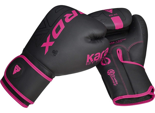 Guantes Para Entrenamiento Rdx, Para Adultos, 12 Oz, Rosa