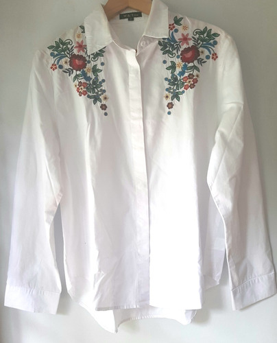 Camisa Vintage Bordados 