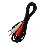 Cable Miniplug 3.5mm A 2 Rca 3m Nm-c25 3mts X5 Unidades