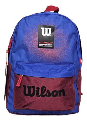 Mochila Wilson Original Portanotebook Urbana Gym Deporte 481