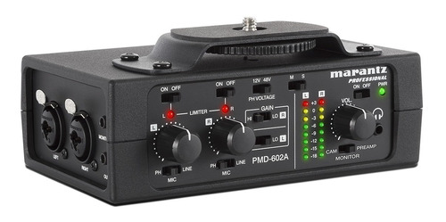 Pmd-602a 2 Channel Dslr Audio Interfaz Marantz Professional