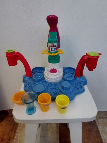 Set Máquina De Helado Play Doh Usado