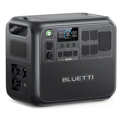 Estación De Energía Portátil Bluetti Ac200l 2400w - 2048wh | Meses sin interés