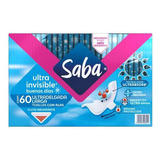 Toallas Femeninas Saba® Ultra Invisible Buenos Días 60pzs