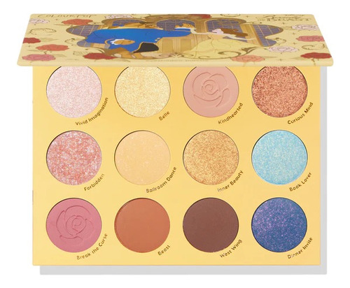 Paleta Sombras Colourpop Bella Y La Bestia Original