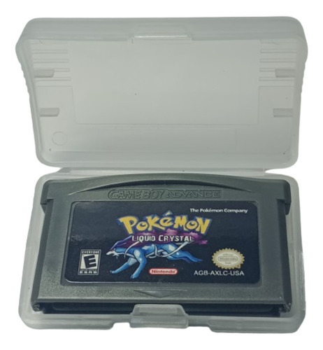 Pokémon Liquid Crystal Game Boy Advance Salvando Gba Sp Nds