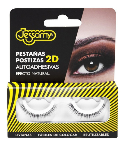 Pestañas Postizas Autoadhesivas 2d Reutilizable 22801