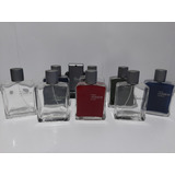 Frasco De Vidro Perfume Vazios - Lote 09 Pçs