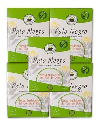 Te De Palo Negro (5 Cajas)! Despacho Gratis