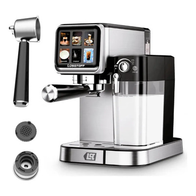 Cafetera express Lüsqtoff LQ-EX010 con adap cápsulas | Mismo precio en cuotas
