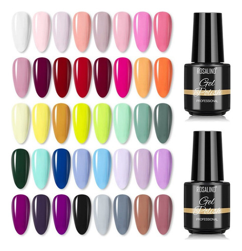 Kit Esmalte Geles Semipermanentes 10 P - mL a $9442