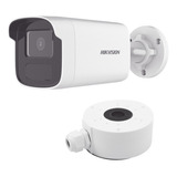 Kit Camara Bala Ip 4 Megapixel Poe + Montaje Hikvision P2p