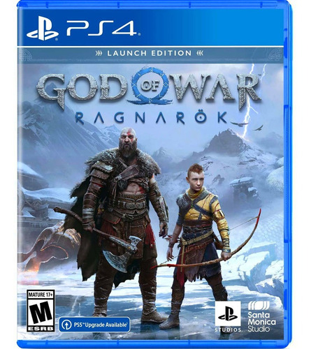 Juego Ps4 God Of War Ragnarok Launch Edition Físico - Dgl