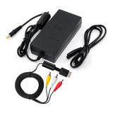 Fonte Alimentação Ps2 Slim Playstation 2 Bivolt  + Cabo Av 