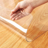 Wingcanto Protector De Mesa De Pvc Transparente De 0.059 In.