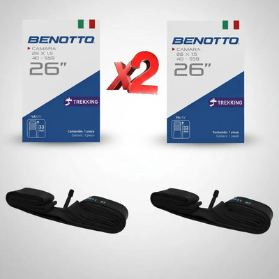 Cámara Rodada 26x1.50 Benotto Va 33mm | MercadoLibre