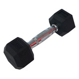 Mancuerna Hexagonal Engomada 2.5kg Cromada X Unidad Dumbbell